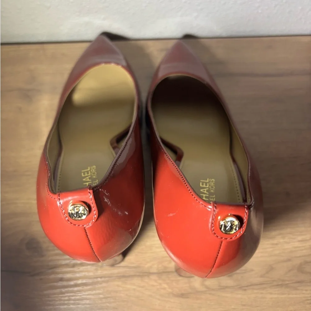 Michael Kors Glossy Red Heels